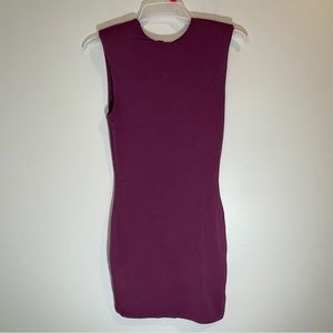 Socialite Womens Solid Cap Sleeve Pencil Dress Wine Size XS